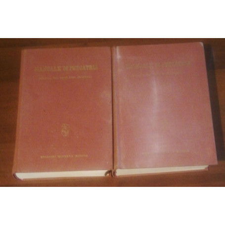 Manuale di pediatria volume I volume II