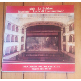 AIDA LA BOHEME RIGOLETTO LUCIA DI LAMMERMOOR