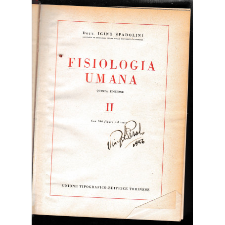 Fisiologia Umana. Volume secondo