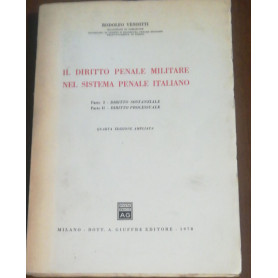 IL diritto penale militare nel sistema penale italiano