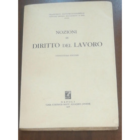 NOZIONI DI DIRITTO DEL LAVORO