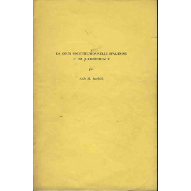 La cour constitutionelle italienne et sa jurisprudence. Estratto