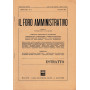 Il Foro amministrativo. Pubblicazione mensile