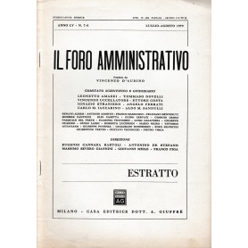 Il Foro amministrativo. Pubblicazione mensile