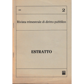Rivista trimestrale di diritto pubblico