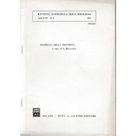 Rivista Giuridica dell'Edilizia. Anno XVIII - n. 1 - 1975 (estratto)