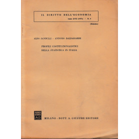 Il Diritto dell'Economia. Anno XVII (1971) - n. 4 (estratto)