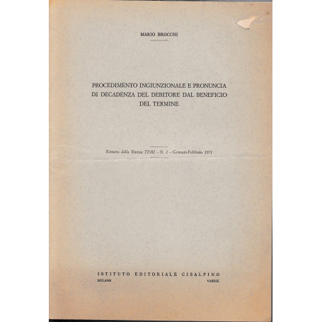 Estratto dalla Rivista TEMI - n. 1 - Gennaio-Febbraio 1971