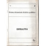 Rivista trimestrale di Diritto Pubblico fasc. 2 - 1981 (estratto)