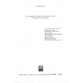 Estratto dal volume: Quaderni Fiorentini per la storia del pensiero Giuridico moderno 11/12 (1982-83)