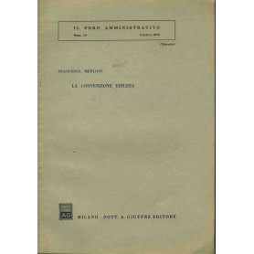 La convenzione edilizia. Estratto