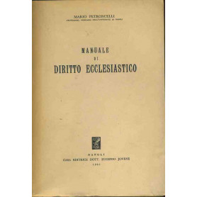 Manuale di diritto ecclesiastico