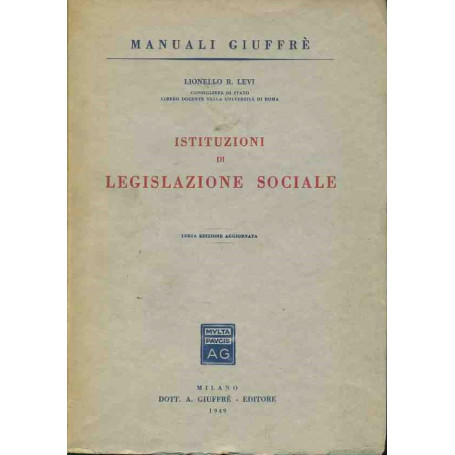 Istituzioni di legislazione sociale