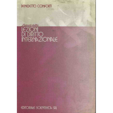 Appunti delle lezioni di diritto internazionale