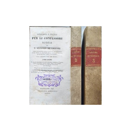 Istruzione e pratica per li confessori. Vol. 1-2-3