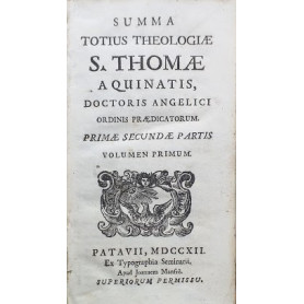Summa totius Theologiae S. Thomae Aquinatis. Vol. II