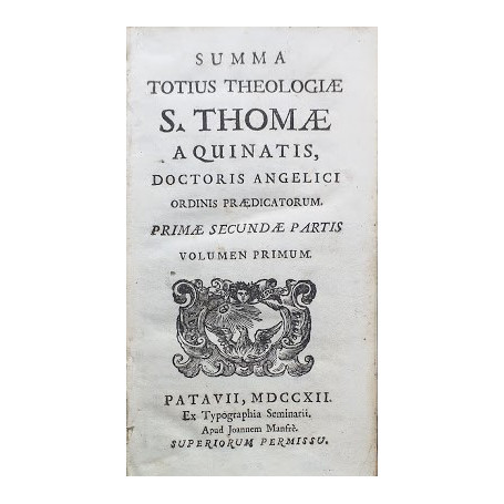 Summa totius Theologiae S. Thomae Aquinatis. Vol. II