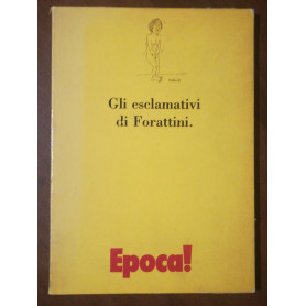 GLI ESCLAMATIVI TAVOLE CON CARTELLINA