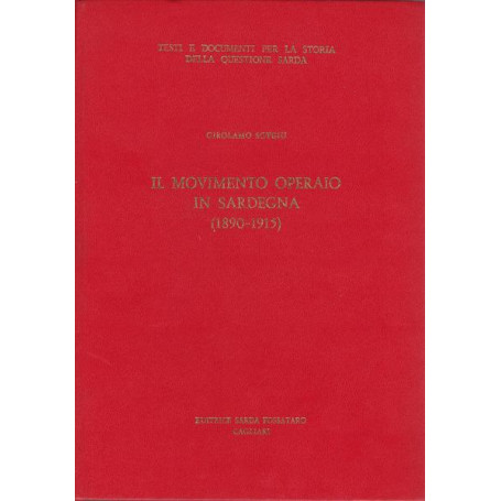 IL MOVIMENTO OPERAIO IN SARDEGNA 1890-1915