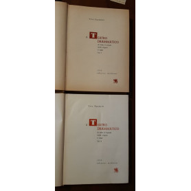 Il Teatro Drammatico Compagni Della Vostra Vita  Volume I Volume II