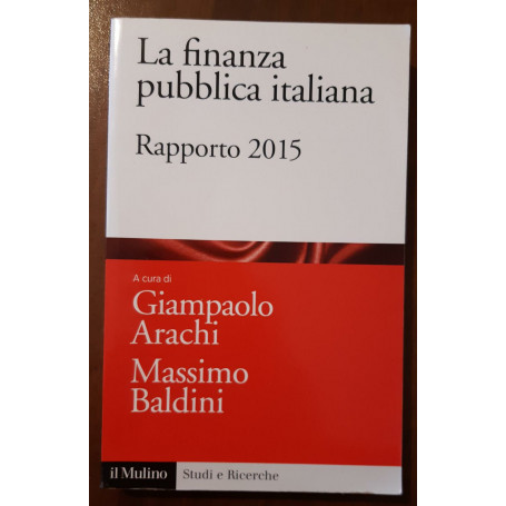La finanza pubblica italiana.