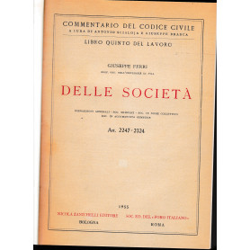 Delle società . Art. 2247-2324