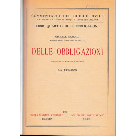 Libro quarto - Delle obbligazioni. Art. 1936-1959