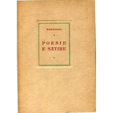 Poesie e satire