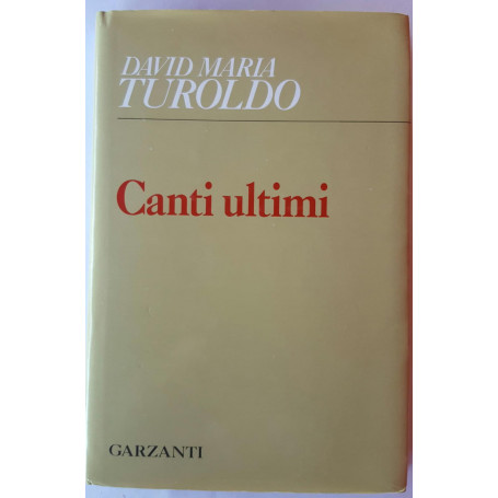 Canti ultimi
