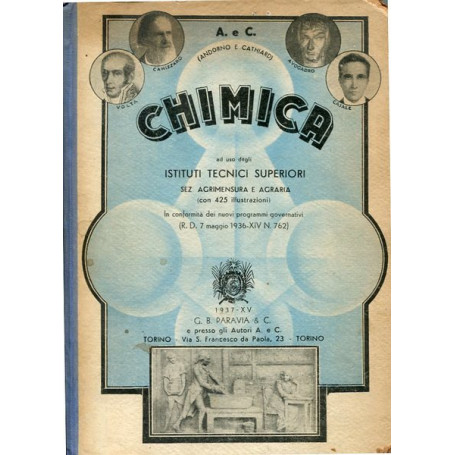 Chimica - ad uso degli Istituti tecnici superiori