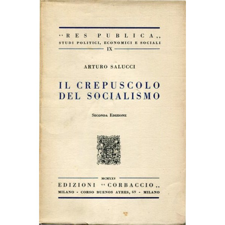 Il crepuscolo del socialismo