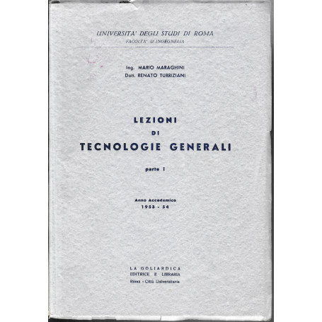 Lezioni di tecnologie generali
