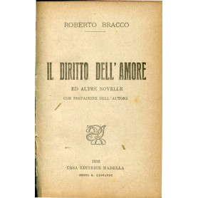 Il diritto dell'amore - ed altre novelle