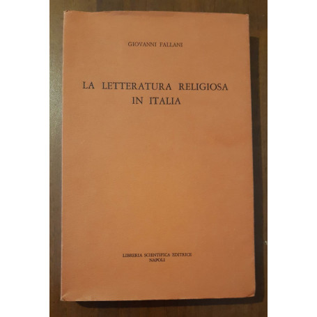 La letteratura religiosa in Italia