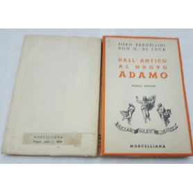 Dall'antico al nuovo Adamo vol 1