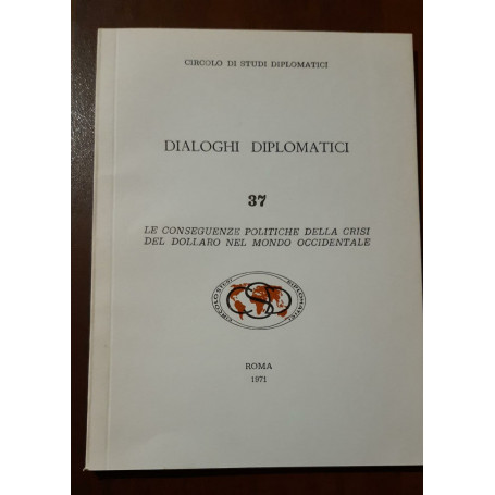 Circolo di studi diplomatici Dialoghi Diplomatici 37
