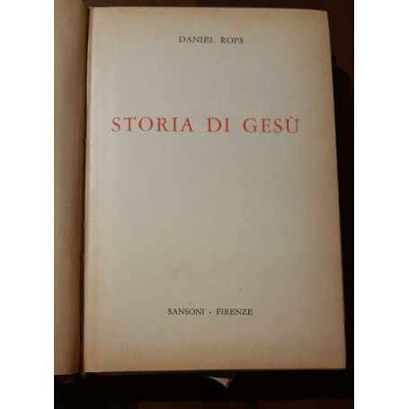 Storia di Gesu