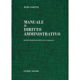 Manuale di Diritto amministrativo