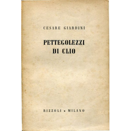 Pettegolezzi di Clio