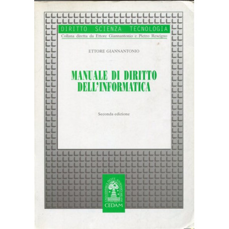 Manuale di Diritto dell'informatica