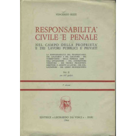 Responsabilità  civile e penale. Volume II