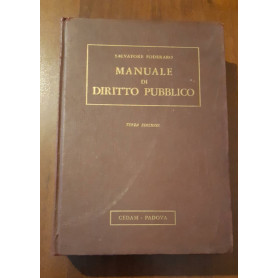 Manuale di diritto pubblico