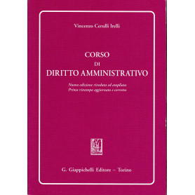 Corso di diritto amministrativo