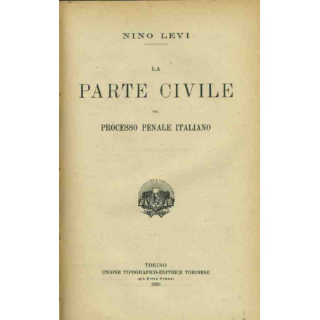 La parte civile nel processo penale italiano