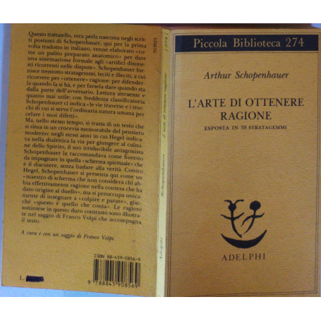 L'arte di ottenere ragione Esposta in 38 stratagemmi