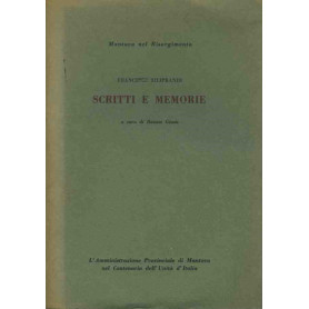 Scritti e memorie