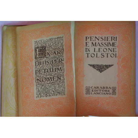 Pensieri e massime di Leone Tolstoi