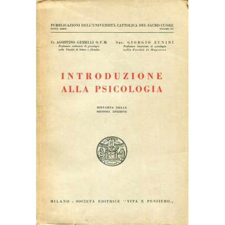 Introduzione alla Psicologia