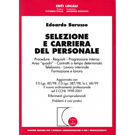 Selezione e carriera del personale