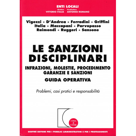 Le sanzioni disciplinari. Infrazioni